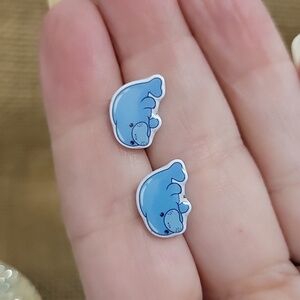 MANATEE EARRINGS